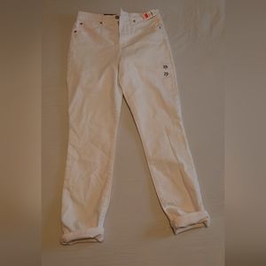 Gap White Pants, true skinny high rise size 29 (8R)